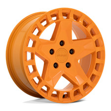 17x8 Victor Equipment Alpen Gloss Orange Wheel 5x130 10mm