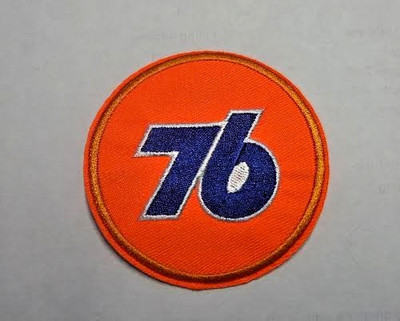 76 Union Oil (iron on) embroidered patch