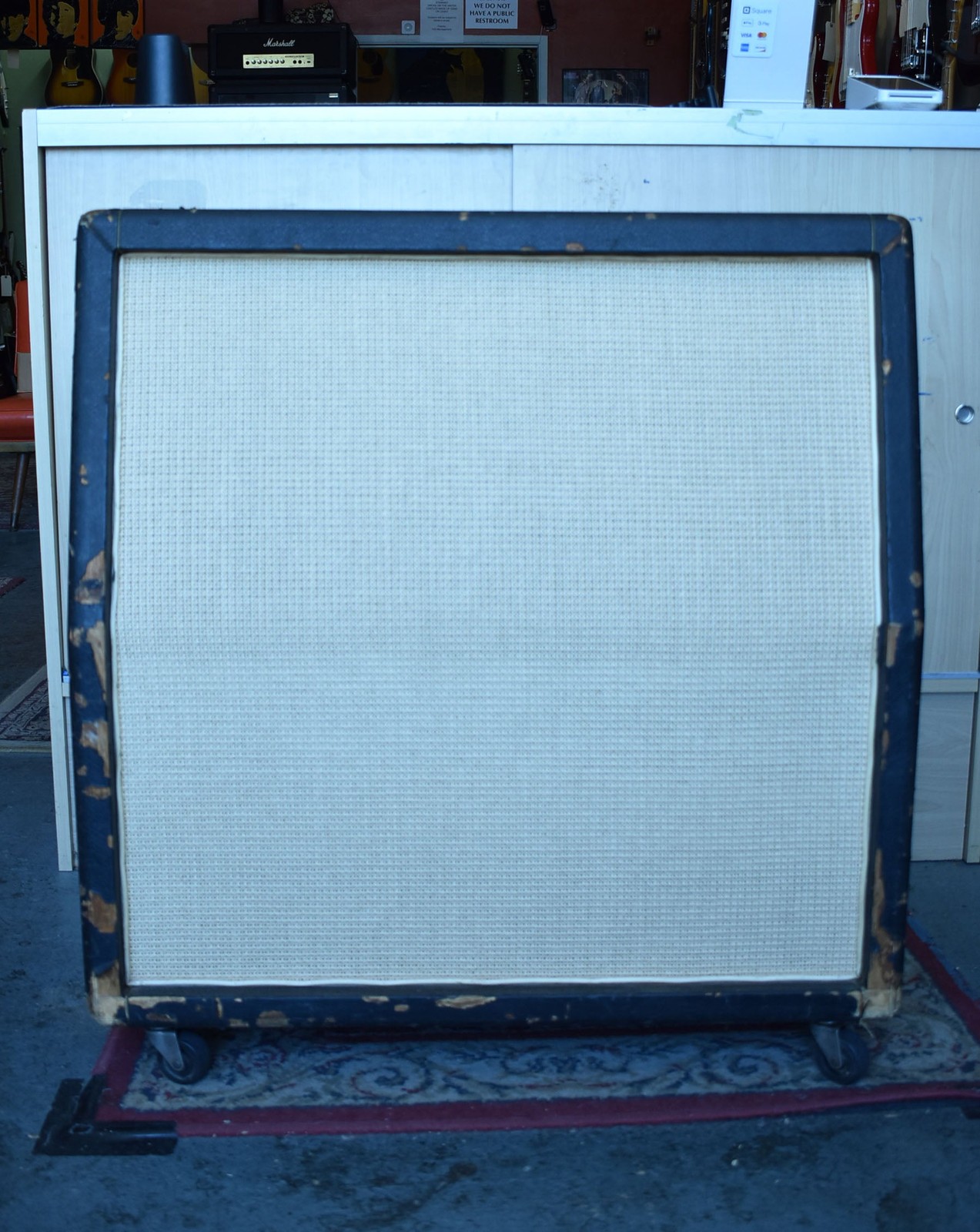 1968 Marshall 4x12 Cabinet Basketweave