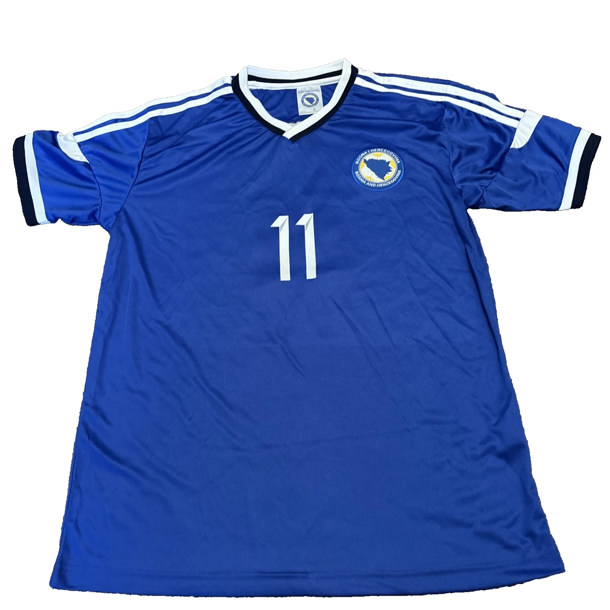 maillot football vintage Bosnie-Herzegovine 2013-2014 HOME – Football Shirt Vintage