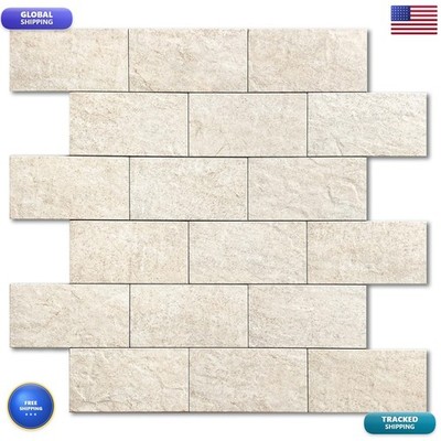 M Mofit Stone Backsplash Peel And Stick Matteadhesive Mosaic Subway Tiles 10pcs