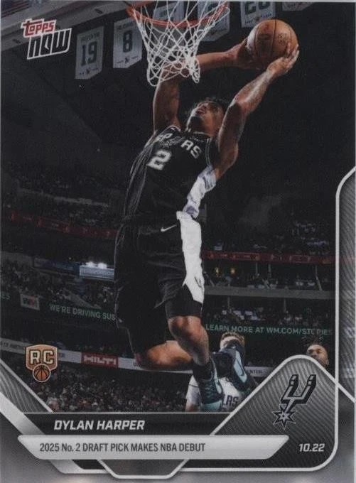 DYLAN HARPER 7 Topps Parallel 99枚限定 Topps Now 2025-26 Dylan Harper #7 for sale | eBay