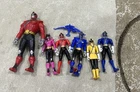 Vintage Power Rangers Bandai Action Figures Lot