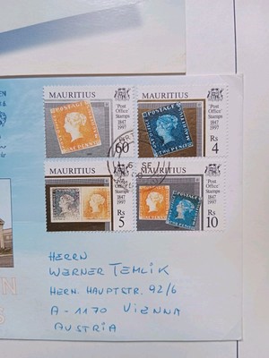 Sello Postal De Isla Mauricio 1997