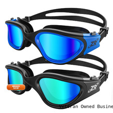 Zionor Swimming Goggles 2 Packs G1 Polarized Swim Goggles Uv Protection