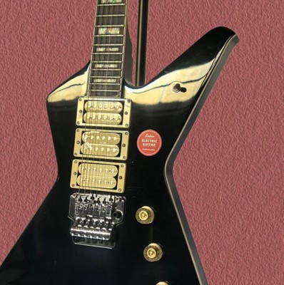 Black Destroyer II DT-555 Phil Collen Electric Guitar 3H Pickups FR Bridge fast