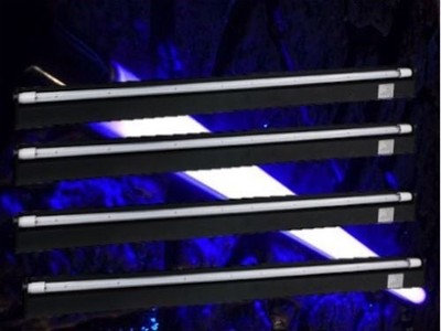 4 x Showtec LED 1,2M Leistungsstark Schwarzlicht Neon UV Ultraviolett Röhre Party DJ Disco