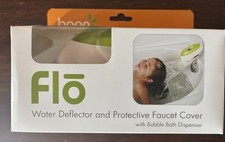 Boon FLO Toddler Bath Tub Water Deflector and Faucet Cover - BRAND NEW - Green