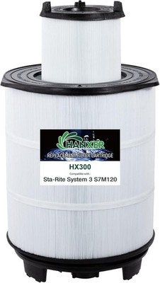 HANXER System 3 S7M120 Inner and Outer Set Pool Filters- Replacement for SR300