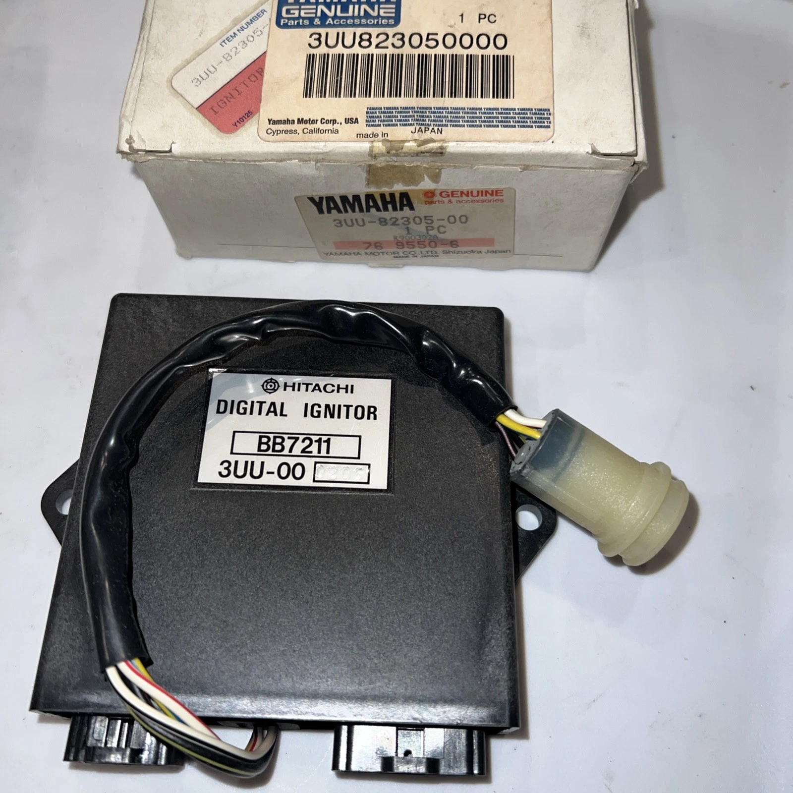 GENUINE OEM YAMAHA CDI ECU ECM IGNITOR COMPUTER FZR600 FZR600R 1988-1989 1990