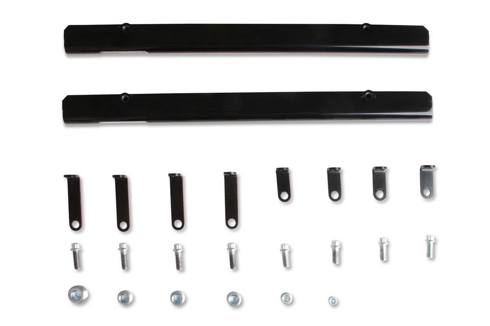 Colector de admisión de aluminio plano único Holley HLY300-276 se adapta a bloque pequeño Ford  Foto 4 de 4