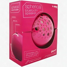 Portable Bluetooth Mini Speaker Pink A1320 Wireless Stereo Bass USB Rechargeable
