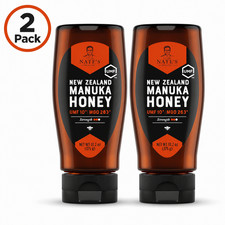 2-Pack Nature Nate s New Zealand Manuka Honey UMF 10 MGO 263 13.2 oz