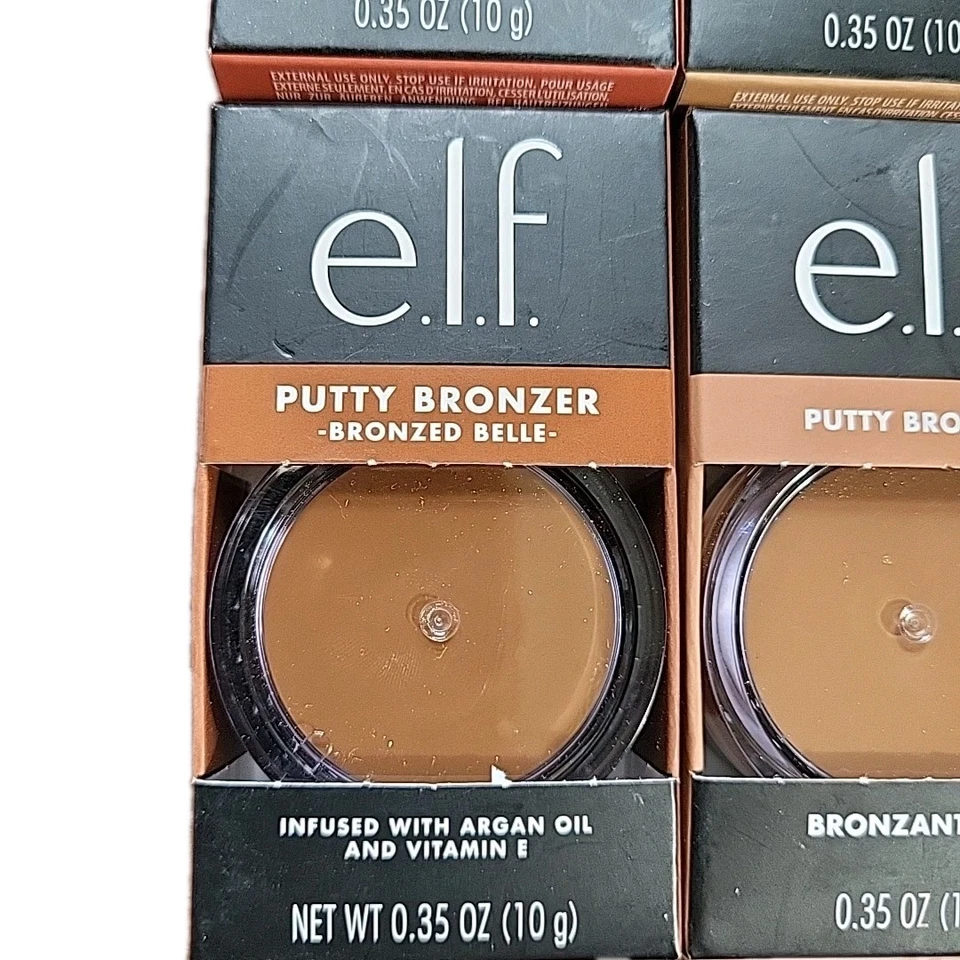 e.l.f. 4 Pcs Mixed Putty Bronzer Plus Blush Lot - Image 2 of 4