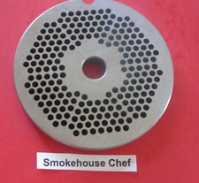 MADE IN ITALY 22 x 1/8" 3mm holes FINE GRIND Meat Food Grinder Plate