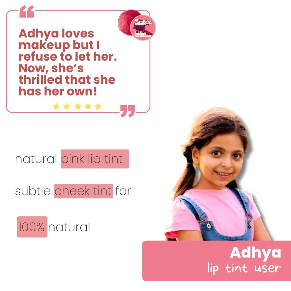 Tuco Intelligent Kinder Rot Rote Beete Lippen Und Wange Tönung 10gm - Bild 4 von 4