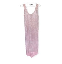 ASOS Pink Metallic Dress Size US 6