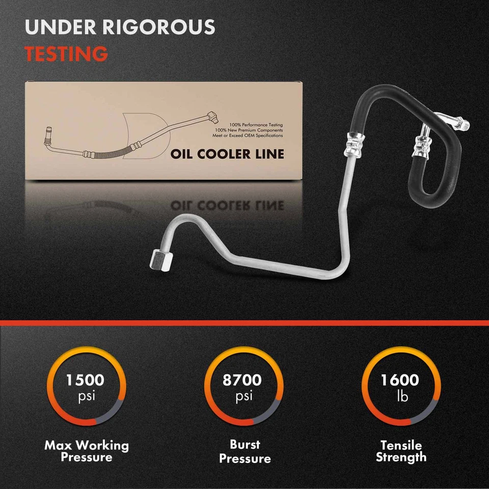 Conjunto de manguera de enfriador de aceite de motor para Dodge Intrepid Chrysler 300M Concorde LHS Foto 3 de 4