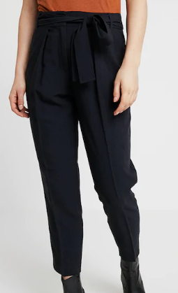 Oasis womens navy blue formal trousers 