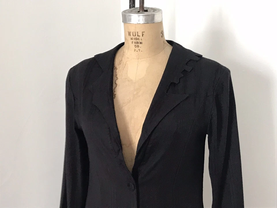 Xiao Studio Angular Collared Blazer/Jacket M, La Garconne, Maryam Nassir Zadeh - Image 4 of 4