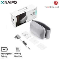 Shiatsu Masaging Device Pillow Heating Wearable Back Massager Deep Tissue NAIPO