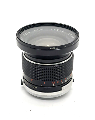 Near Mint PANAGOR Auto Wide Angle 28mm f2.5 Lens, Olympus OM mount