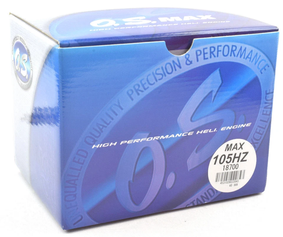 OS Engines 105HZ Hyper 1.05 RC Nitro 2 Stroke Helicopter Engine 18700 - Image 3 of 3