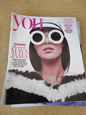 You Magazine 4th March 2018, Maya Jama, Amanda Redman - B781