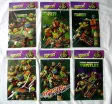 Teenage Mutant Ninja Turtles TMNT Coloring Book Crayon Set Kids Party Bag Filler
