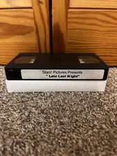 Late Last Night Used VHS Movie
