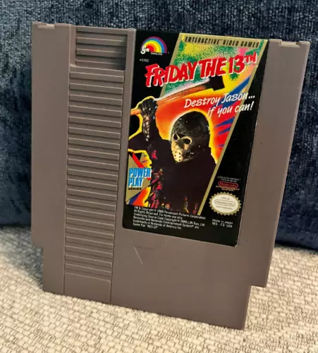 Friday the 13th (Nintendo Entertainment System, 1989) Tested and Working!