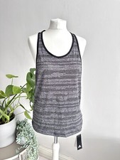 Adidas Tank Womens Grey Sleeveless Gym Activewear Exercise Running Sport Medium