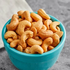 Bulk Large Roasted Lightyly Salted Whole Cashews (Select Size Below)