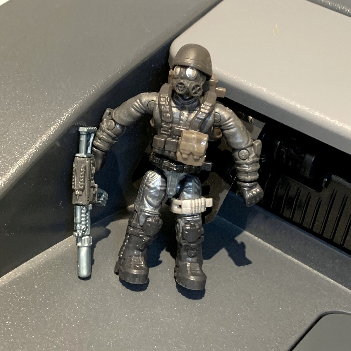 New in Bag Rare Mega Bloks Consturx Call Of Duty COD Soldier Bloks Figure #rz