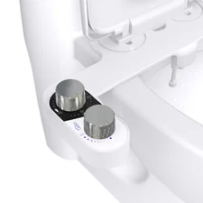 Bidet Non Electric Toilet Seat Attachment with Dual Nozzle (OEM ODM available)