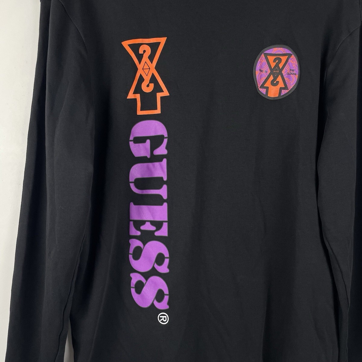 GUESS x 88rising LS Shirt Mens Small Black Head In The GUESS x 88rising LS Shirt Mens Small Black Head In The