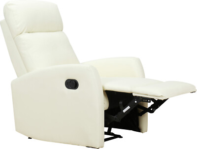 Poltrona Relax Reclinabile Ergonomica Ecopelle 65x92x100cm DecHome