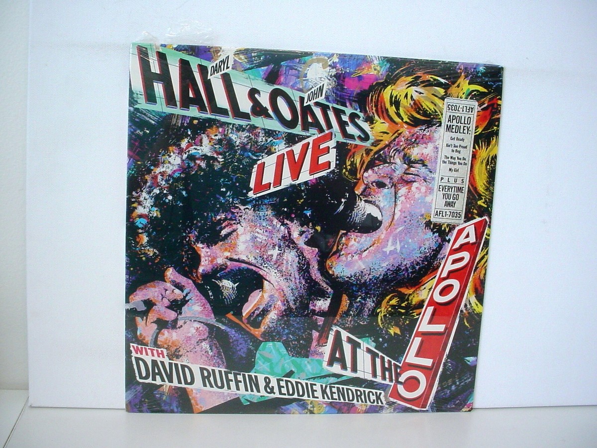 DARYL HALL & JOHN OATES Live At The Apollo SEALED 1985 RCA
