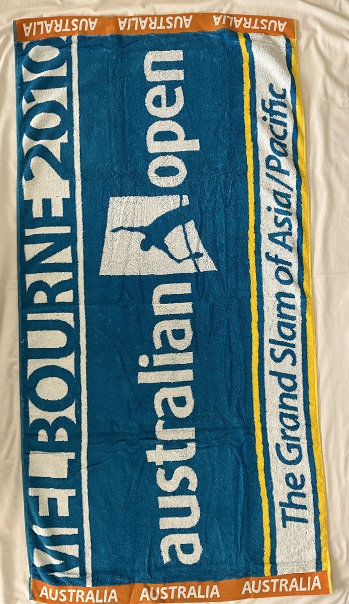 Australian Open 2010 バスタオルMEN'S WOMEN'S BNWT Australian Open Tennis Men's Player Towel 2010 | eBay Australia