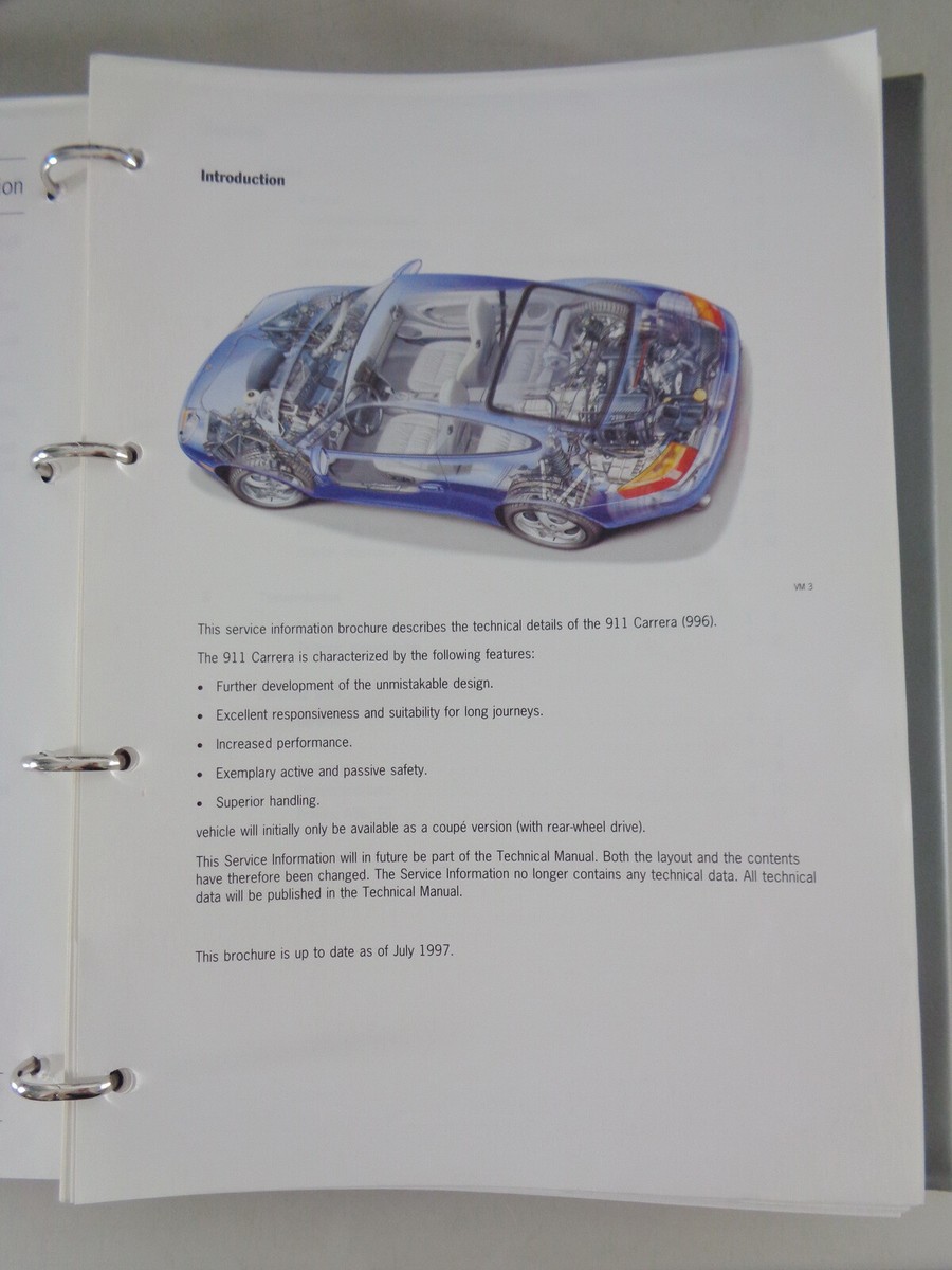 porsche 996カレラ 整備書 サービスマニュアル 2冊 クルマとバイクの専門書店 リンドバーグ