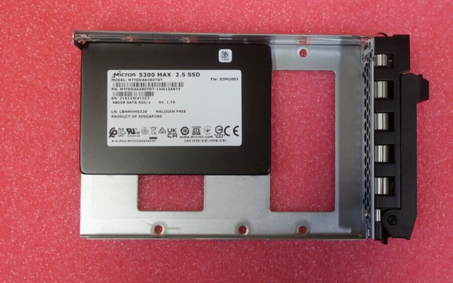 New Fujitsu 480GB SATA 6G Mixed-Use 2.5