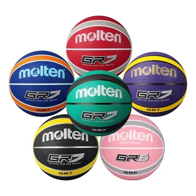 Molten BGR Indoor Outdoor Basketball Herren Damen Junior Kinder Größe 3, 5, 6, 7