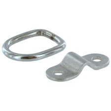 US Cargo Control 1" D-Ring & Top Cap - 10 Pack