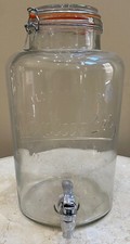 Vintage Old Fashioned Nantucket GLASSWARE CO. 2.0 Gallons