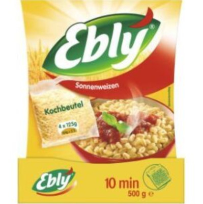 Ebly Original Sonnenweizen Kochbeutel 6 x 500 g  Packung