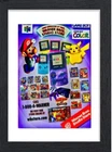Vintage Framed Print Ad Wall Art 11x14 Nintendo Gameboy N64 Warner Bros Store