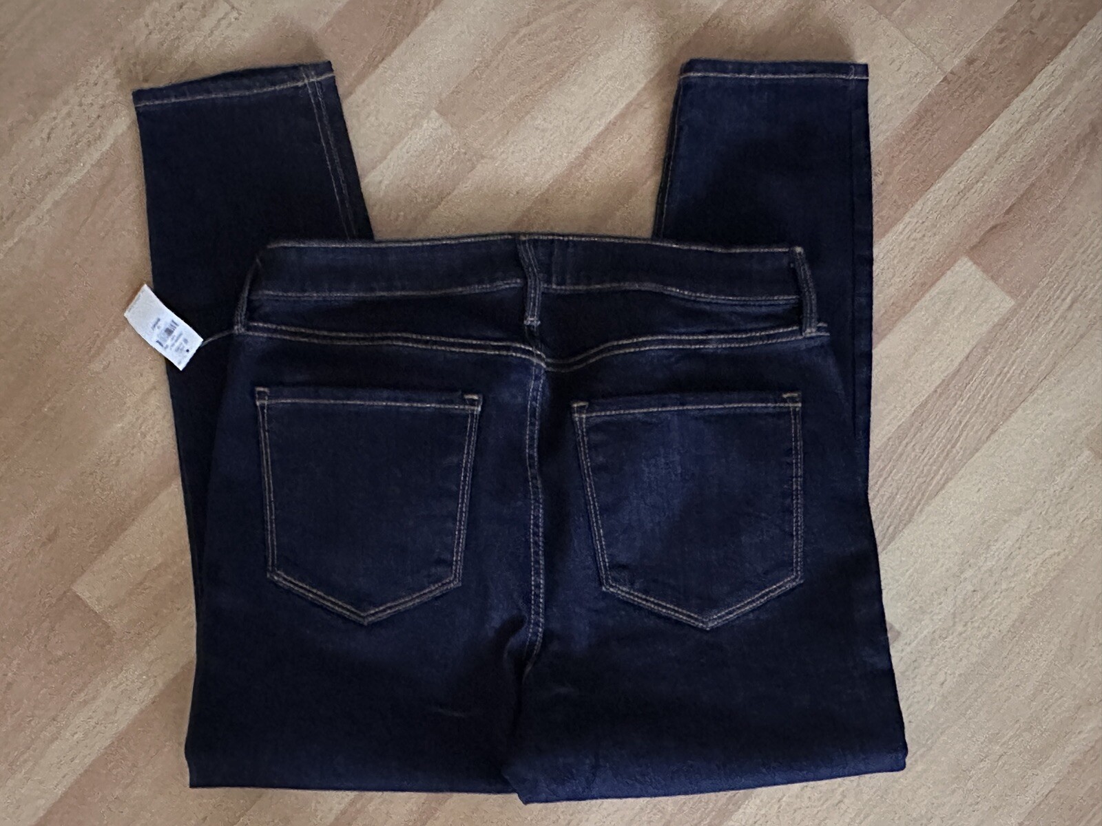 NWT Old Navy Women Jeans Size 12 SHORT Super Skinny High Rise Blue Denim NEW eBay