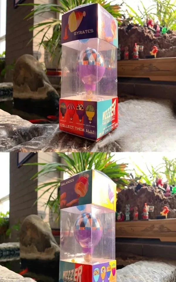 Giroscopio giratorio coleccionable Mattel Wizzer Wiz-z-zer vintage 1 pieza Foto 4 de 4