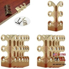 Skirting Board Corner Protectors Solid Brass Baseboard Corner Gold 10pcs