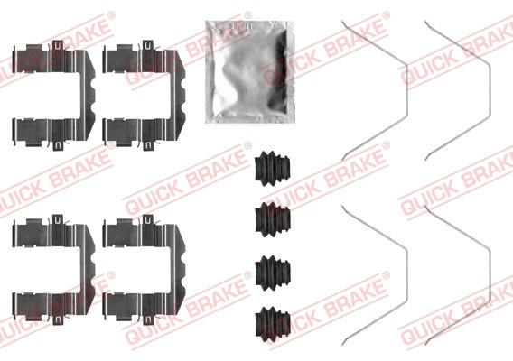 Quick Brake ZubehöRsatz BremsbeläGe Vorne (109-0057) FüR KIA Sportage Hyundai-image